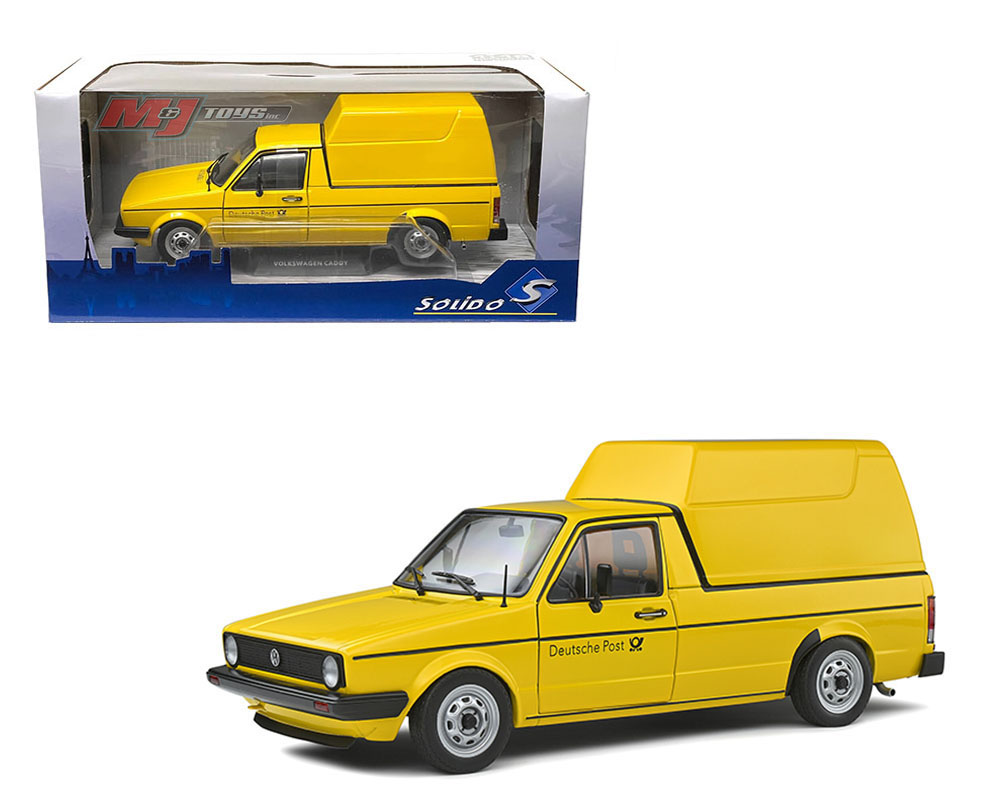 Solido 1:18 1992 Volkswagen Caddy Mk.1 Yellow - M & J Toys Inc. Die-Cast  Distribution