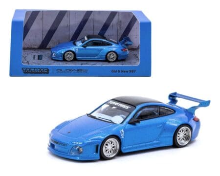 Tarmac Works 1:64 Old & New 997 (Blue Metallic) - Road64
