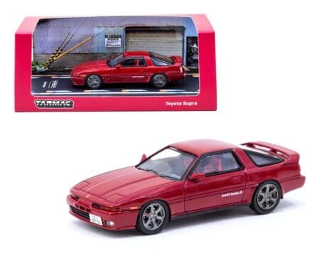 Tarmac Works 1:64 Toyota Supra MA70 (Red) - ROAD64