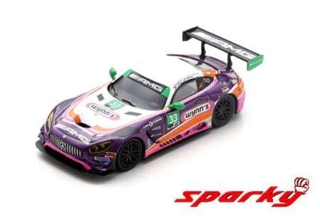 Spark Model 1:64 Mercedes-AMG GT3 No.33 24H Daytona 2019 Team Riley Motorsports - B. Keating / J. Bleekemolen / L. Stolz / F. Fraga