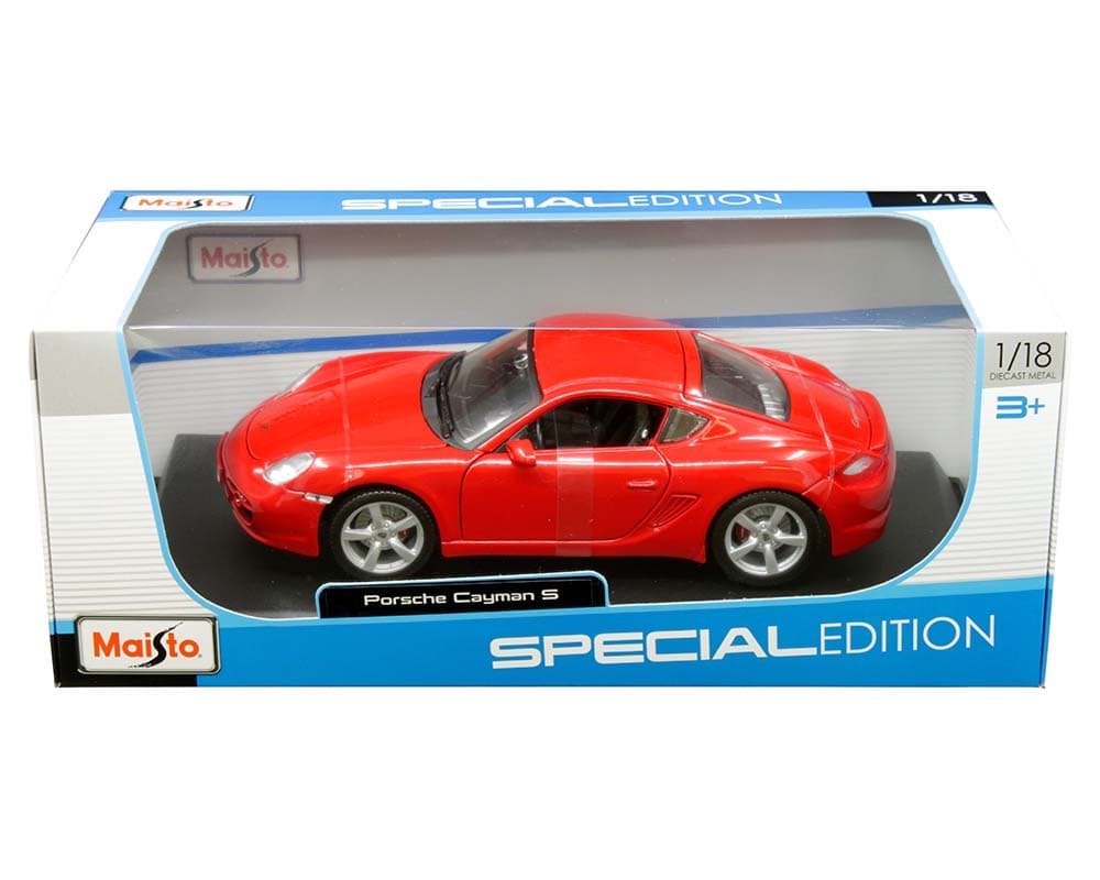 Maisto 1:18 Porsche Cayman S - Special Edition - M & J Toys