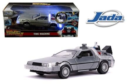 Jada 1:24 Time Machine with Lights - Back To The Future II - Hollywood Rides