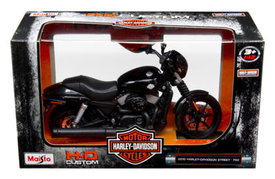 Moto 1:18 Harley Davidson Sportster Iron 883 marrón negro maisto 