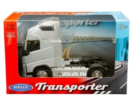 Welly 1:32 Volvo FH (Silver) - Transporter