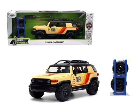 Jada 1:24 Toyota FJ Cruiser - Just Trucks with Rack and Wheels