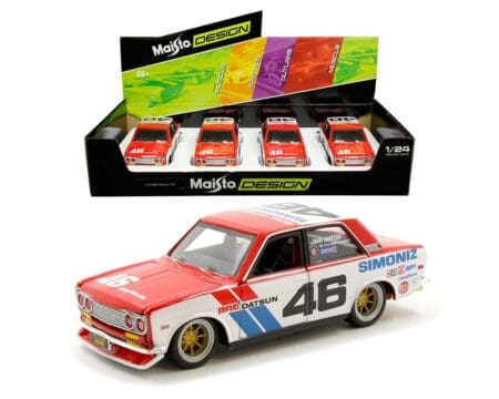 Maisto 1:24 Datsun 510 BRE #46 - Tokyo Mod