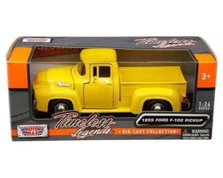 Motormax 1:24 1955 Ford F-100 Pickup - Timeless Legends