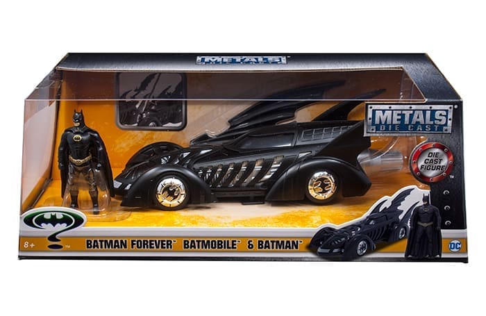 Jada 1:24 1995 Batmobile with Batman Figure - Batman Forever