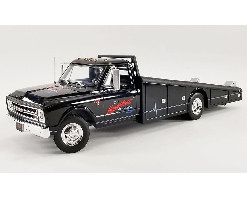 ACME 1:18 1967 Chevrolet C-30 Ramp Truck (Black) - The Heartbeat