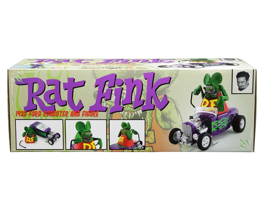 ACME 1:18 Rat Fink 1932 Ford Roadster and Figure - Limited
