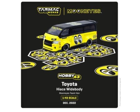 Tarmac Works 1:43 Toyota Hiace Widebody Mooneye's Team Van