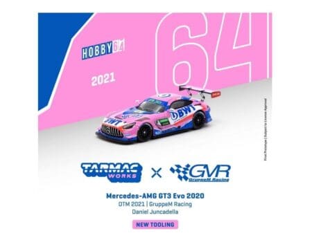 Tarmac Works 1:64 Mercedes-AMG GT3 DTM 2021 GruppeM Racing Daniel Juncadella - Hobby64 - Image 2