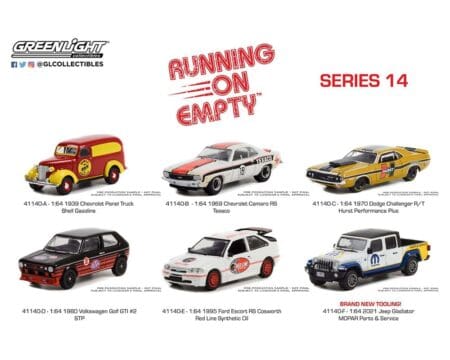 Greenlight 1:64 Running On Empty Series 14 Assortment - Image 2