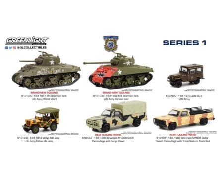 Greenlight 1:64 Battalion 64 Series 1 Assortment - Image 2
