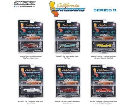 Greenlight 1:64 California Lowriders Series 3 - 6 Assortment