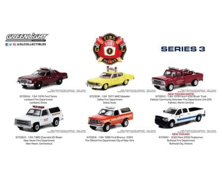 Greenlight 1:64 Fire & Rescue Series 3 Assortment - Image 2