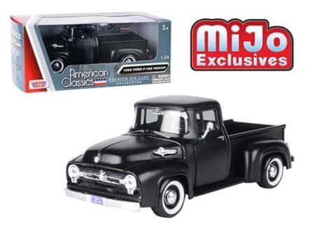 Motormax 1:24 1956 Ford F-100 Pickup (with white wall tires) - American Classics - MiJo Exclusives