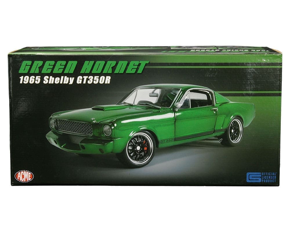 ACME 1:18 1965 Shelby GT350R Green Hornet - M & J Toys Inc. Die