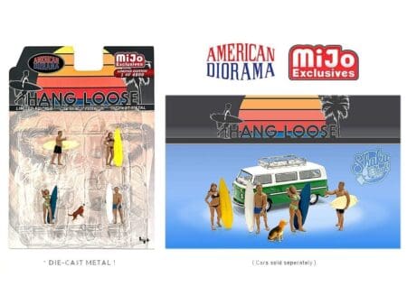 American Diorama 1:64 Hang Loose Figure Set - MiJo Exclusives
