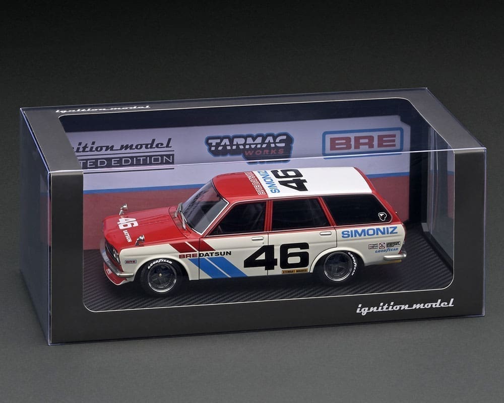 Ignition Model 1:18 BRE Datsun Bluebird 510 Wagon - Resin