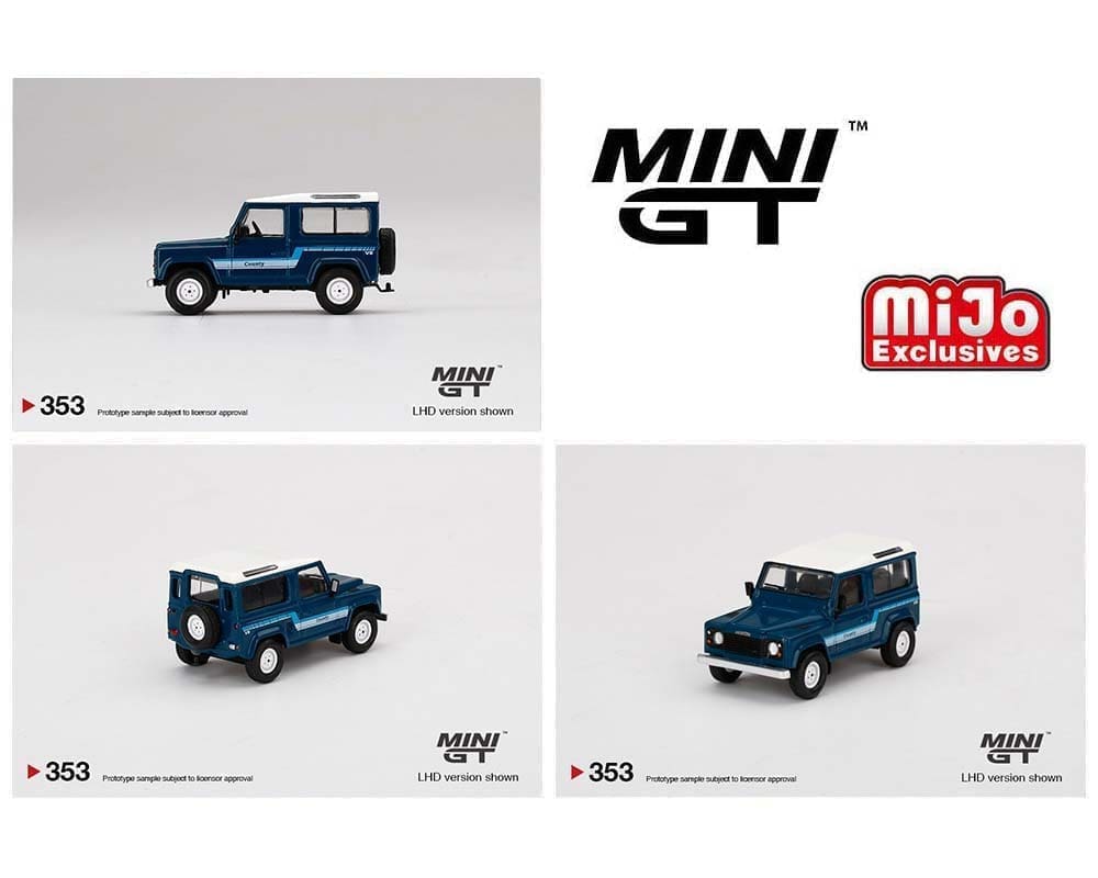 Mini GT 1:64 Land Rover Defender 90 County Wagon (Stratos