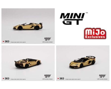 Mini GT 1:64 Lamborghini Aventador SVJ Roadster - MiJo Exclusives