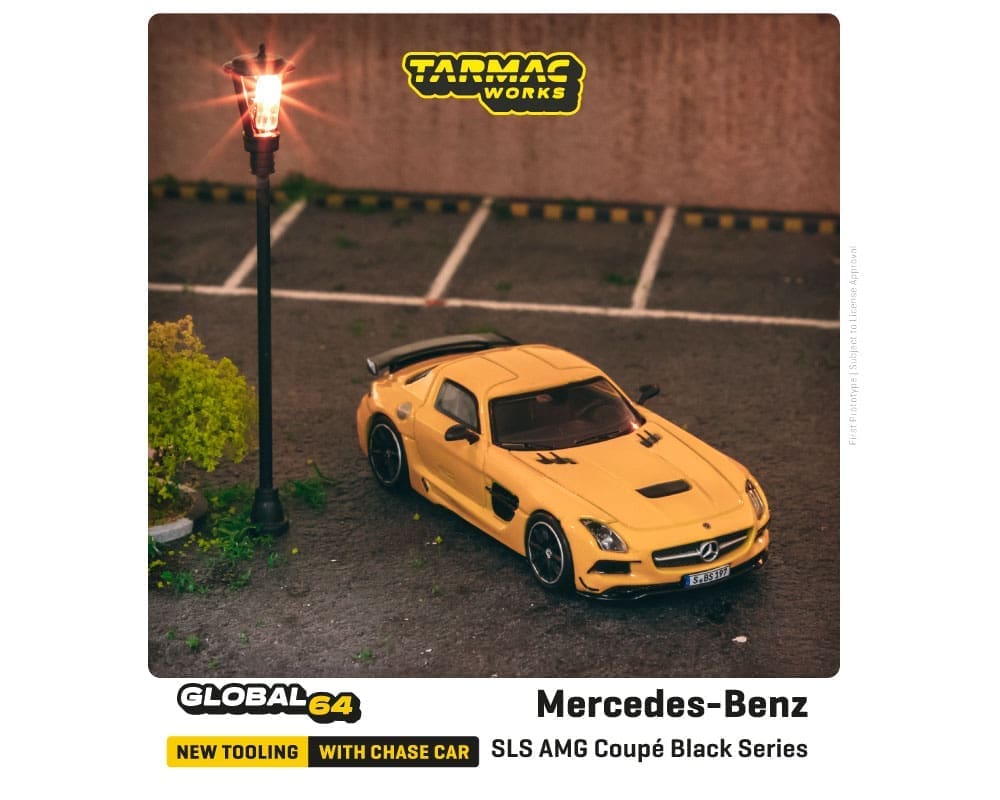 Tarmac Works 1:64 Mercedes-Benz SLS AMG Coupé Black Series