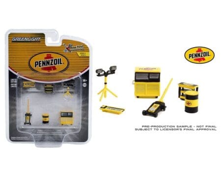 Greenlight 1:64 Shop Tool Accessories Series 5 - Pennzoil
