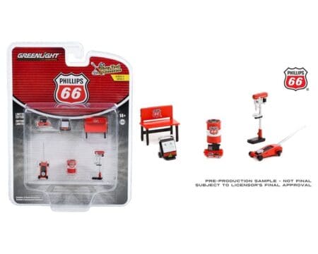 Greenlight 1:64 Shop Tool Accessories Series 5 - Phillips 66