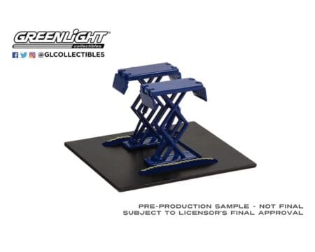 Greenlight 1:64 Double Scissor Lifts Series 1 - Blue
