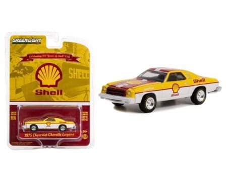 Greenlight 1:64 Anniversary Collection Series 14 - 1975 Chevrolet Chevelle Laguna - Shell Oil 100th Anniversary