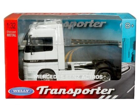 Welly 1:32 Mercedes-Benz Actros Cab - Transporter