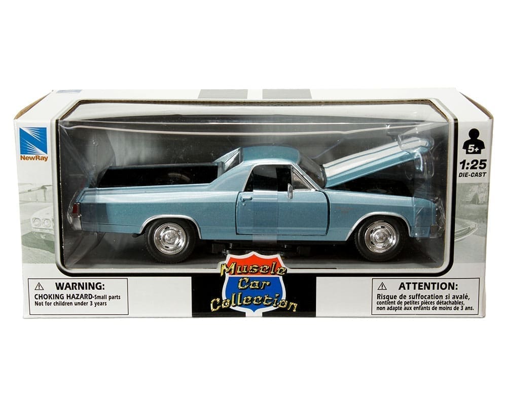 New Ray 124 1970 Chevrolet El Camino SS (Blue) Muscle Car Collection