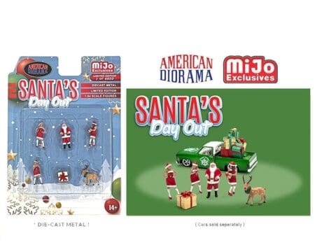American Diorama 1:64 Figures Santa's Day Out - MiJo Exclusives