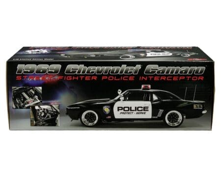 GMP 1:18 1969 Chevrolet Camaro Street Fighter Police Interceptor - Limited Edition 1 of 1140