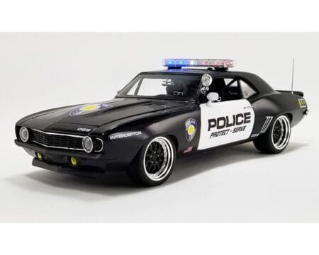 GMP 1:18 1969 Chevrolet Camaro Street Fighter Police Interceptor - Limited Edition 1 of 1140 - Image 2