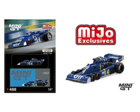 Mini GT 1:64 Grand Prix 1976 Tyrrell P34 #4 Spanish GP