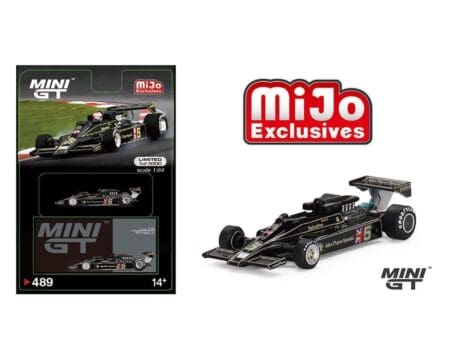 Mini GT 1:64 Grand Prix 1977 Lotus 78 #5 Presentation