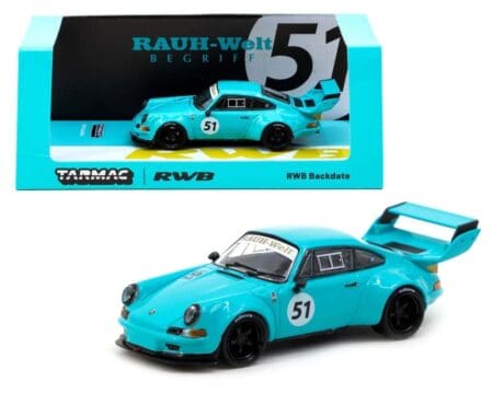 Tarmac Works 1:64 RWB Backdate (Blue) #51 - Hobby64