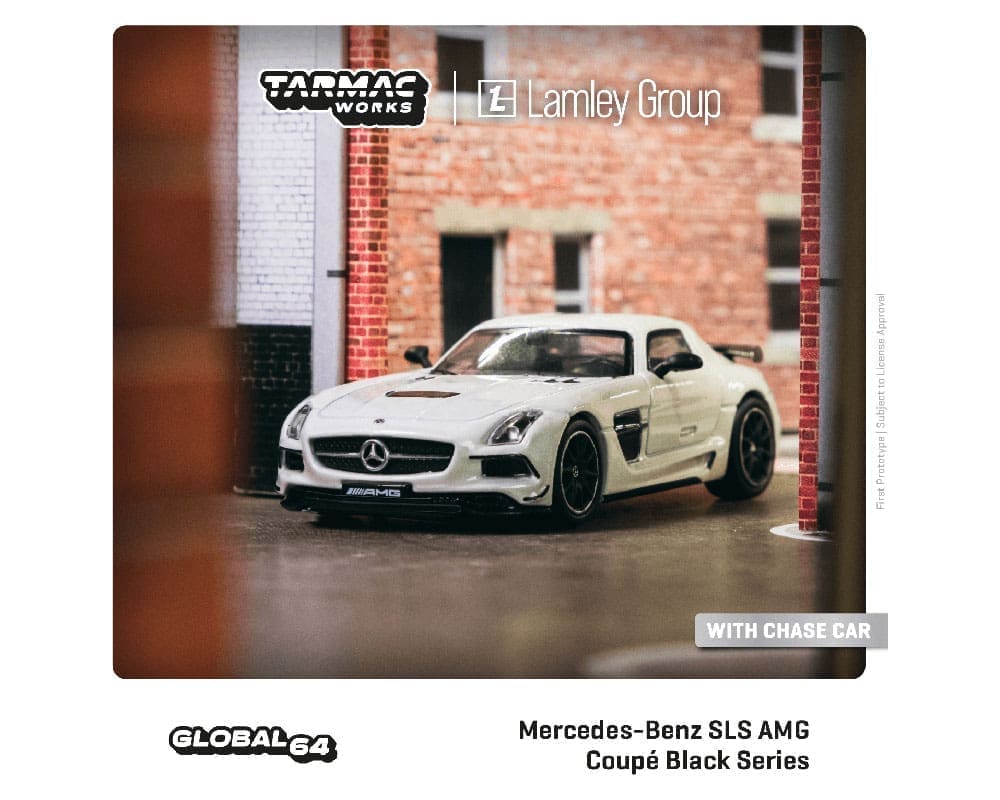 Tarmac Works 1:64 Mercedes-Benz SLS AMG Coupe Black Series (White