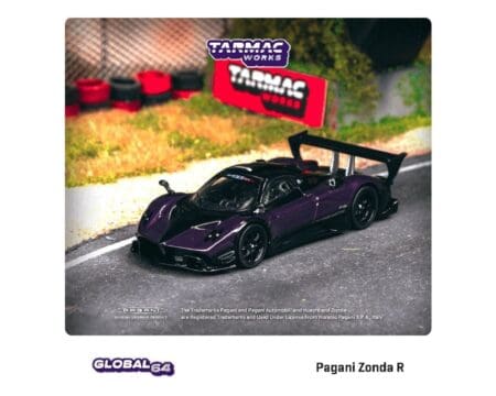 Tarmac Works 1:64 Pagani Zonda R Viola PSO - Global64