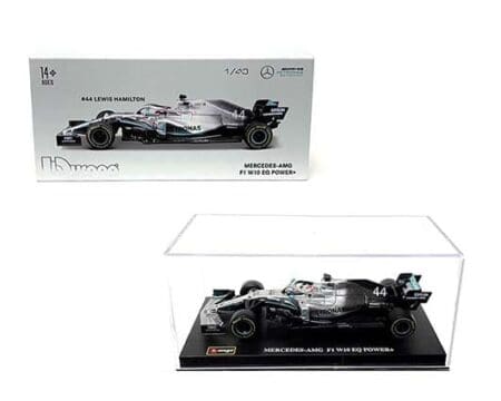 Bburago 1:43 2019 Mercedes AMG Lewis Hamilton #44 - Formula 1 - Race