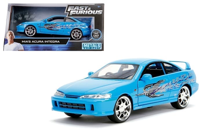 Jada 1:24 Acura Integra Mia's (Blue) - Fast & Furious - M