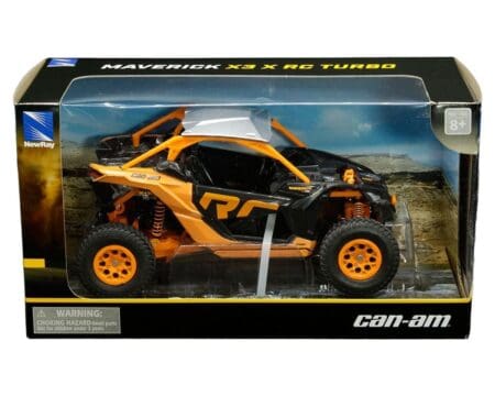 New Ray 1:18 Can-Am Maverick X3 XRC Turbo - Orange - Side-By-Side