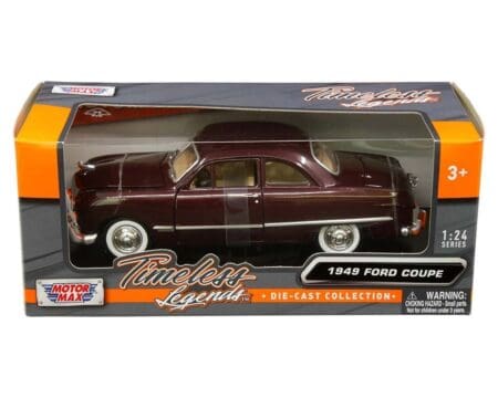 Motormax 1:24 1949 Ford Coupe - Timeless Legends