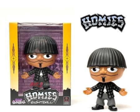 Homies Figures 4.5" Big Headz #02 Eight Ball