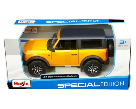 Maisto 1:24 2021 Ford Bronco Badlands - Special Edition