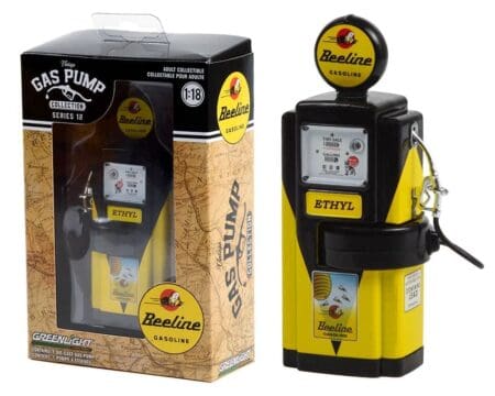 Greenlight 1:18 1948 Wayne 100-A Gas Pump Beeline Gasoline - Vintage Gas Pump Collection Series 12