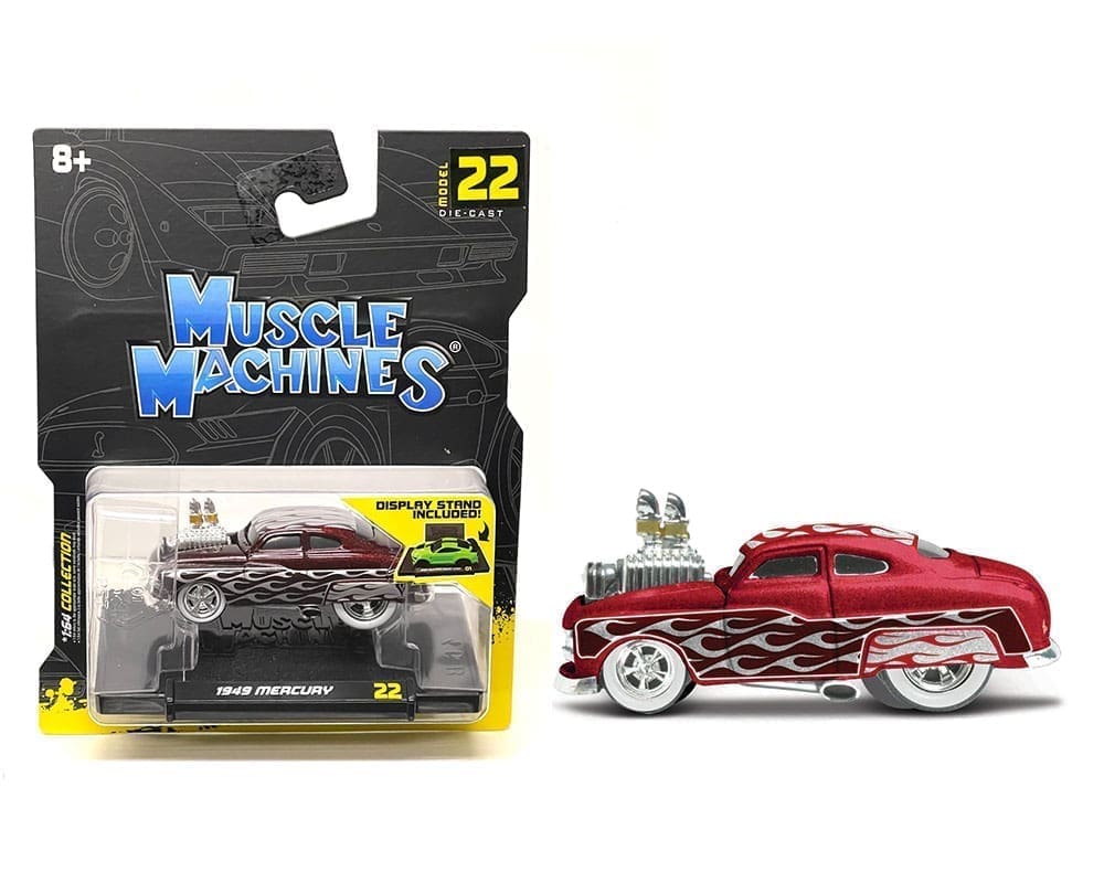 Muscle Machines 1:64 1949 Mercury Custom - M & J Toys Inc