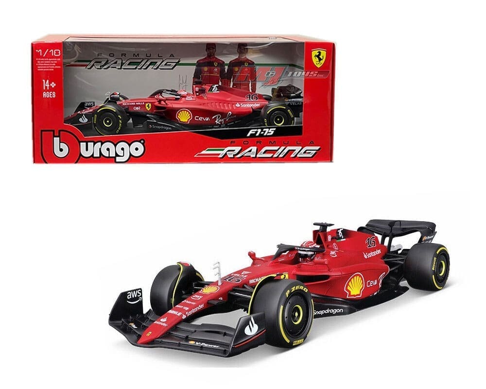 Scuderia Ferrari F1-75 Voiture radiocommandée 1/18